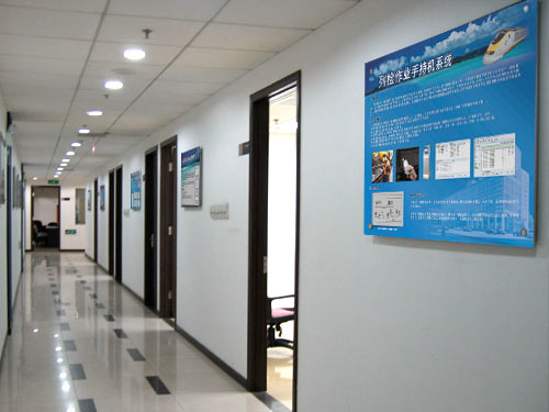 企业走廊海展示设计展板设计